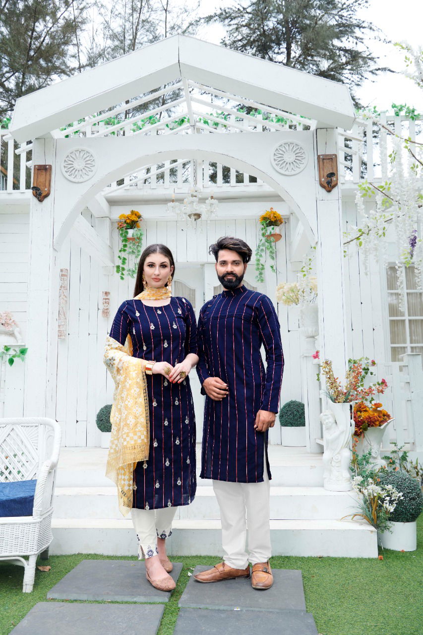 Ram Leela 3 Exclusive Designer Festive Wear Cotton Stylish Couple Latest Collection